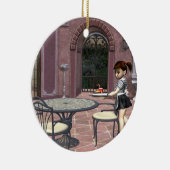 TEEウェイトレスの姿勢 セラミックオーナメント (右)