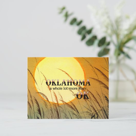 TEEオクラホマ ポストカード (スタンド正面)