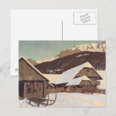 TEEオーストリアの冬 ポストカード (正面/裏面)