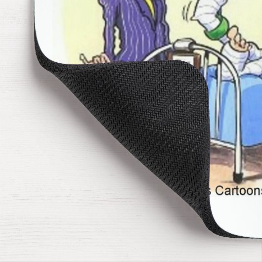 Teeカー恋しく思ドとギフトをおもしろい働かせる口実 マウスパッド (コーナー)