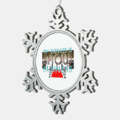 TEEショービジネス スノーフレークピューターオーナメント (右)