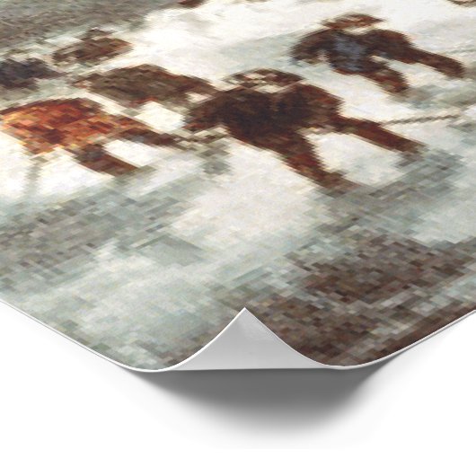 TEEスノートレイン ポスター (角)