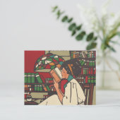 TEEブックワーム ポストカード (スタンド正面)