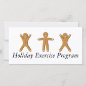 TEEホリデーエクササイズプログラム シーズンカード (正面)