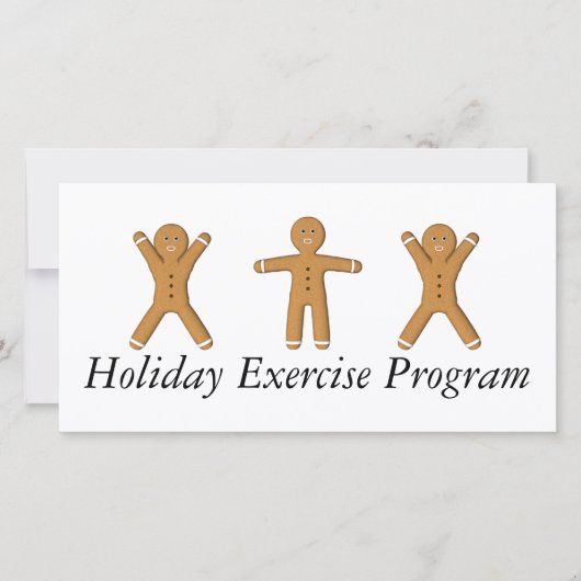 TEEホリデーエクササイズプログラム シーズンカード (正面)