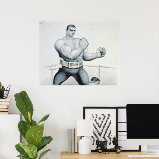TEEボクシング ポスター (ホームオフィス)