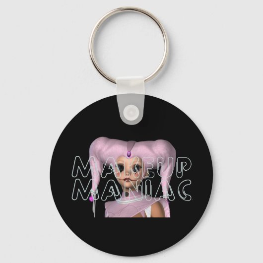 TEEメイクアップマニアック キーホルダー (正面)