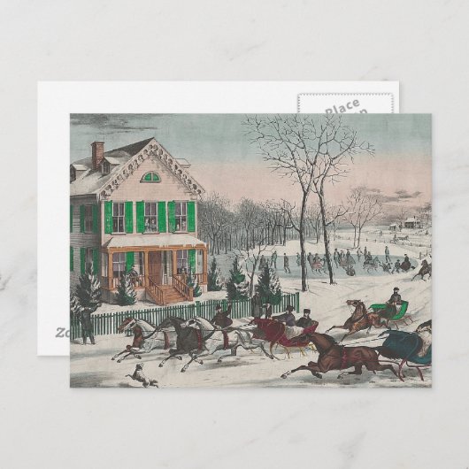 TEE冬の詩 ポストカード (正面/裏面)