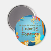 TEE動物の友人 マグネット (正面/裏面)