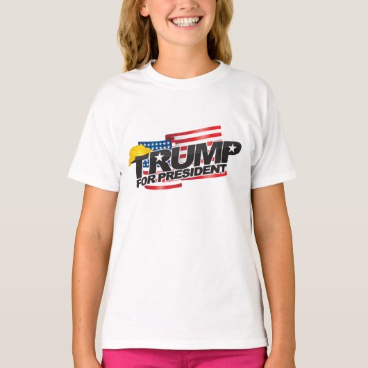 Tee社長のドナルド・トランプ Tシャツ (正面)