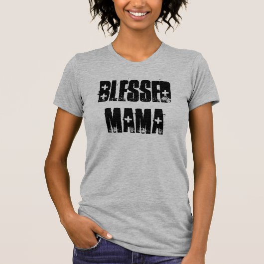 Tee賛美されたママ Tシャツ (正面)