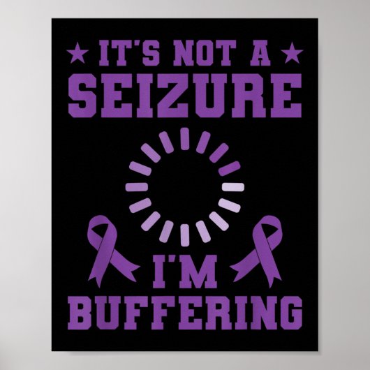 Tee インスパイア Not Stitution Im BufferingてんかんAw ポスター (正面)