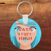 TEE サスレベル ハイ キーホルダー (正面)