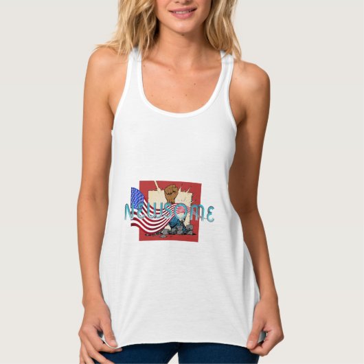 TEE ニュースム大統領 タンクトップ (正面)
