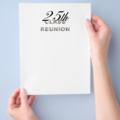 TEE 25thクラス懇親会フライヤー チラシ (手)