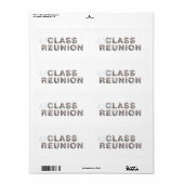 TEE 45thクラス懇親会 ラベル (フルシート)