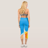TEE Beach Born Capri Leggings カプリレギンス (裏面)