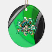 TEE Born Irish セラミックオーナメント (左)