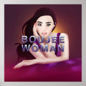 TEE Boujee Woman ポスター (正面)