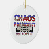 TEE Chaos President、We Love It セラミックオーナメント (右)
