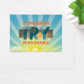 TEE Congress, Try Reasonable (デスク)