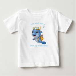 Tee dolphin、Little Splash Explorer ベビーTシャツ