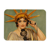 TEE Freedomの呼び出し マグネット (横)