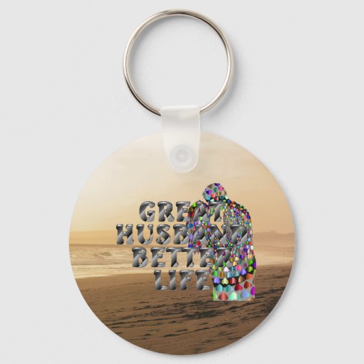 TEE Great Husband Better Life キーホルダー (正面)