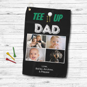 Tee It Upパパカスタム父の日4写真 ゴルフタオル