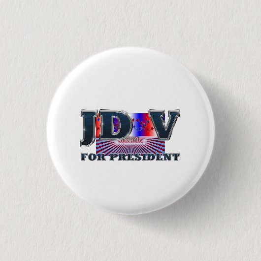 TEE JD ヴァンス大統領 缶バッジ (正面)