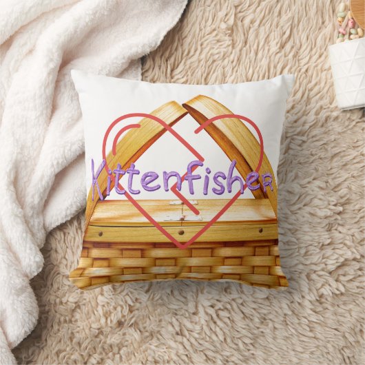 TEE Kittenfisher クッション (ブランケット)