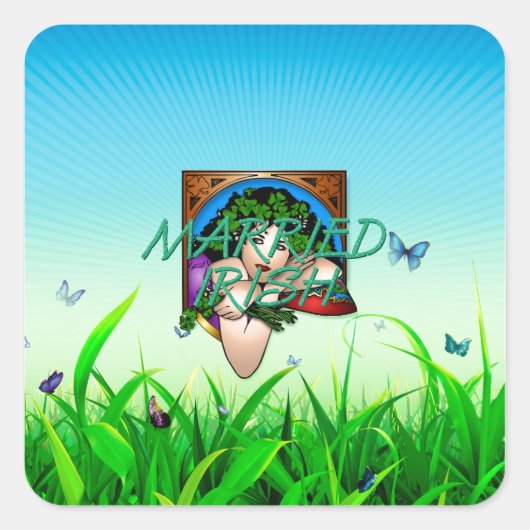 TEE Married Irish スクエアシール (正面)