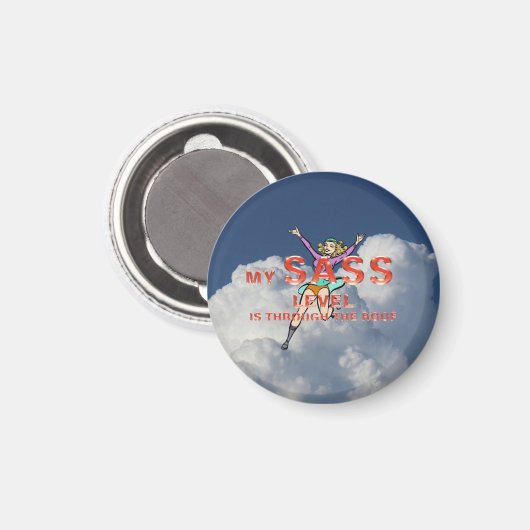 TEE My Sass Level マグネット (正面/裏面)