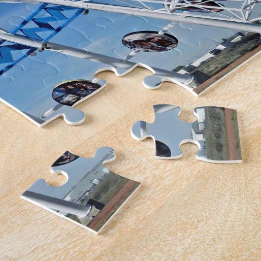 Tee Pee彫刻 ジグソーパズル (側面)