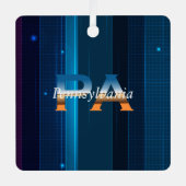 TEE Pennsylvania Metal Ornament メタルオーナメント (正面)