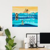 TEE Sand Divaポスター ポスター (ホームオフィス)