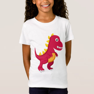 Tee Shirt Basic Fille Dinosaure Tシャツ