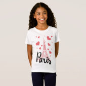 Tee Shirt Basic Fille Paris Tシャツ (正面フル)
