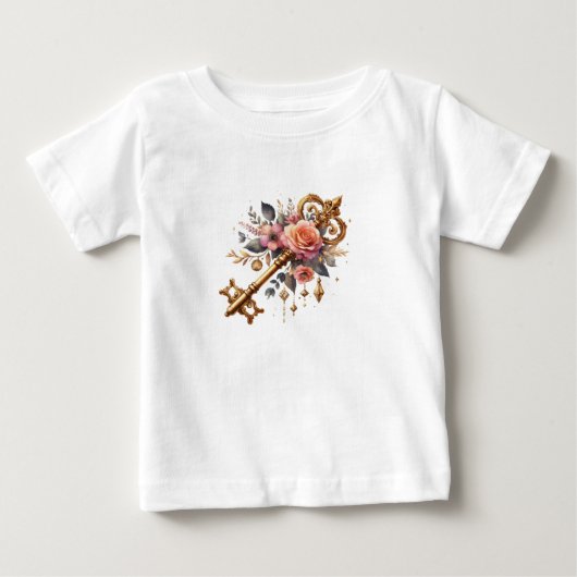 tee shirt clef enfant ベビーTシャツ (正面)