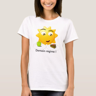 Tee shirt femme Demain régime ! Tシャツ