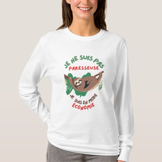 tee-shirt femme humoristique tシャツ (正面)