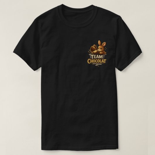 Tee Shirt homme Team Chocolat Tシャツ (デザイン正面)