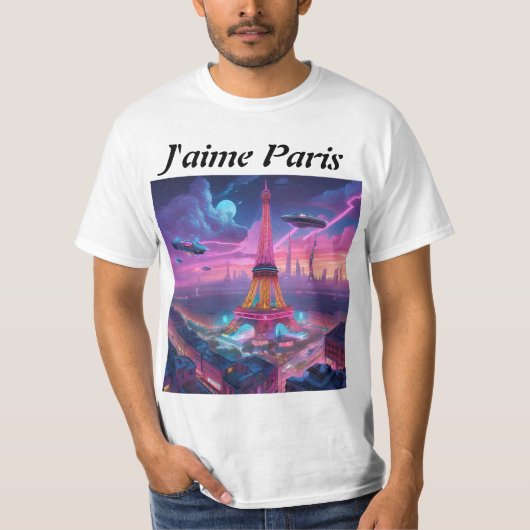 Tee-shirt j'aime Paris Tシャツ (正面)