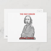 tee shirt louise michel ポストカード (正面/裏面)