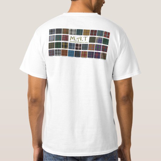 TEE SHIRT M.A.T. Tシャツ (裏面)