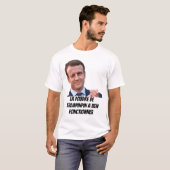 TEE SHIRT MACRON PRESIDENT Tシャツ (正面フル)