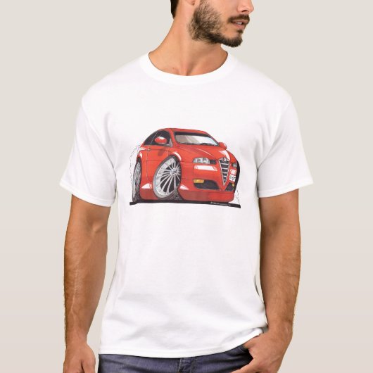 Tee shirt motif Alfa Roméo GT unique et original Tシャツ (正面)