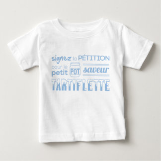 Tee shirt pétition ベビーTシャツ