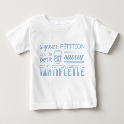 Tee shirt pétition ベビーTシャツ (正面)
