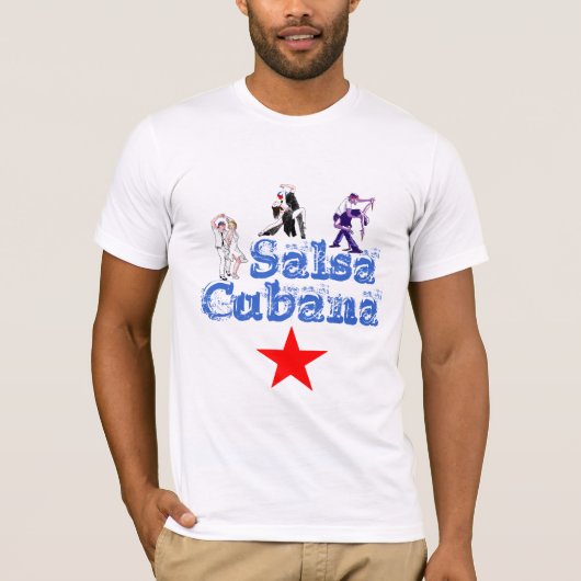 Tee-shirt salsa Cubana Tシャツ (正面)